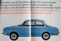 Preview: BMW Glas 1304 Modellprogramm 1967 Automobilprospekt (8478)